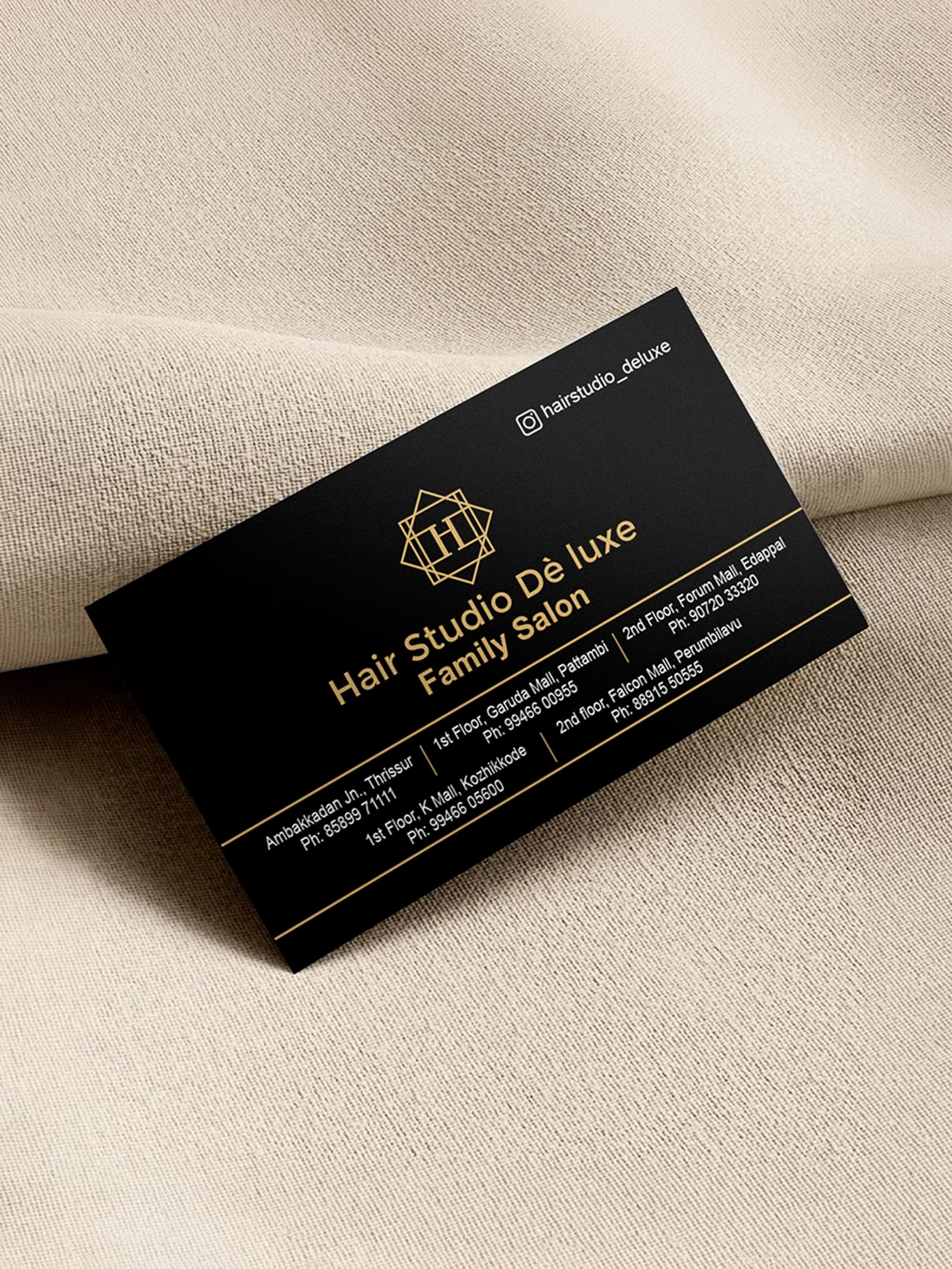 Salon Visiting Card